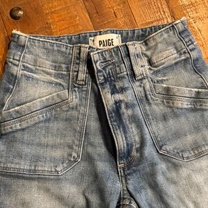 PAIGE Light Blue Denim Jeans